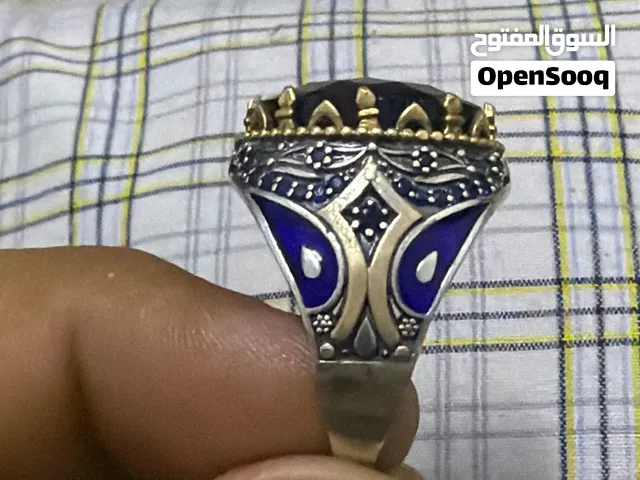 خاتم فضه عيار(925)