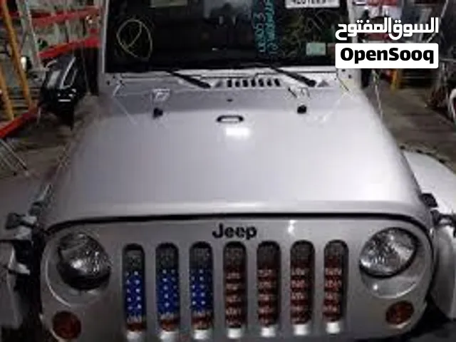 Bonnet cover for wrangler JK - Accident FREE -silver color