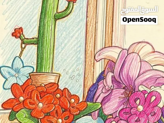 مزهريات وميداليات يدويه مناسبة لجميع المناسبات و عمل الورود حسب الطلب اي نوع وروود السعر حسب الطلب