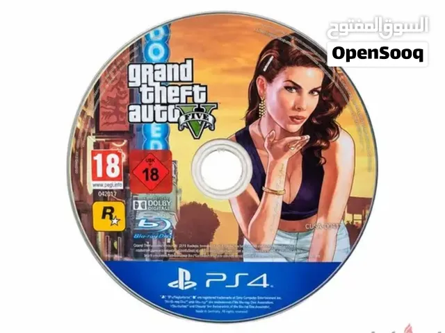 CD GTA5 بحاله ممتازه