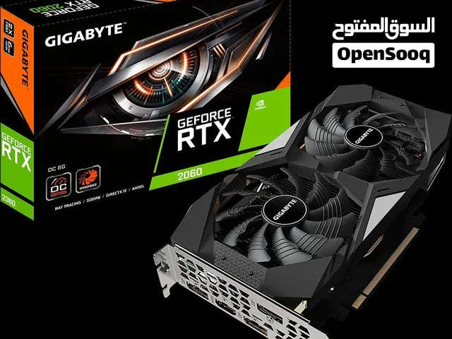 مطلوب كرت شاشه RTX 2060 او RX 5600 XT بسعر 220 الف او جوه