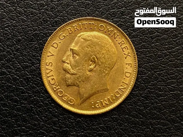 Gold Coin 22K King George V 1911 ( 115 Years old )