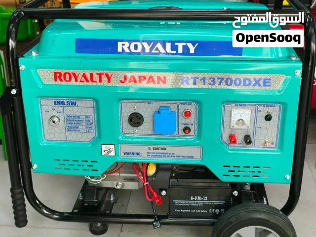 Royalty Japan 8Kw Open Sound Generator Gasoline Petrol engine