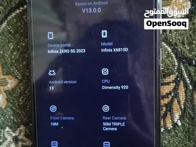 Infinix Zero 5 256 GB in Zarqa