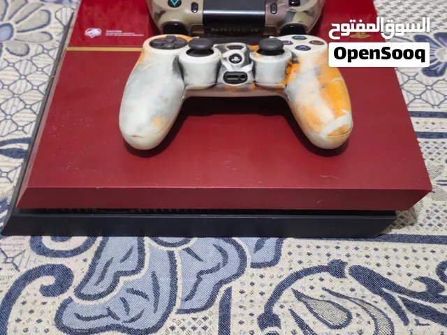 بلايستيشن 4 fat  مساحه: 512GB  مهكر + العاب