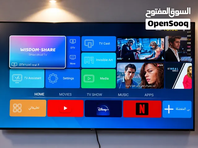 تلفزيون سمارت لم يستخدم من قبل ، مع الضمان