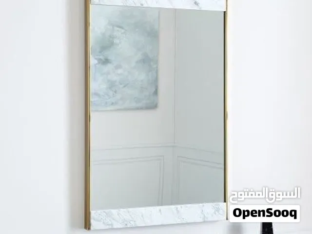 West Elm Marble Framed Wall Mirror