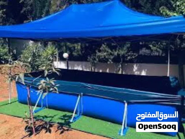 مظلة كازبو للبسطات للمحلات للاطفال لبرك السباحة 4.5 متر 95 دينار