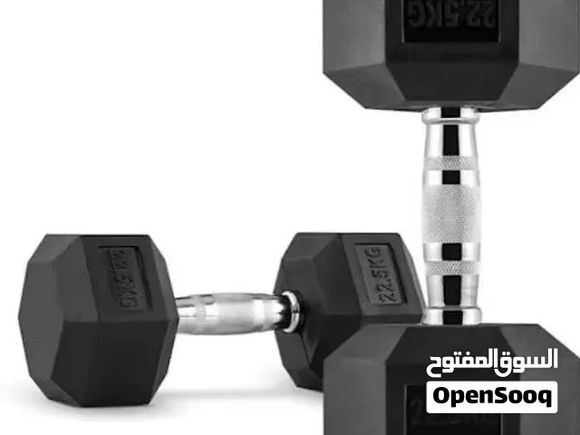 دمبلص سداسي أسود