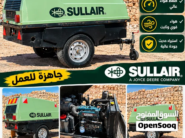 كمبريسة هواء للبيع محرك كيبوتا 4 بسطوني ضغط هواء هواء الله يبارك استيراد حديث جاهز للعمل