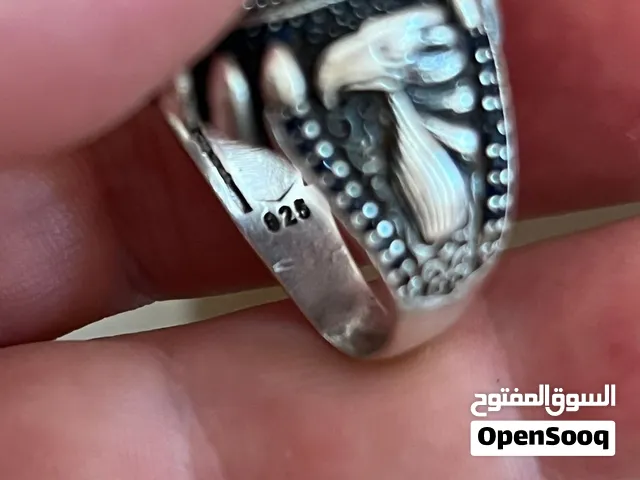 خاتم فضة 15 جرام
