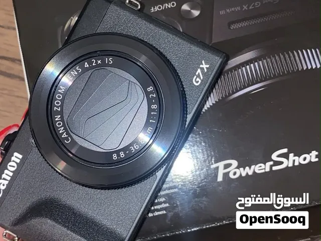 للبيع  Canon G7 X Mark III  كاميرا صغيرة، فخمة، وتعطيك جودة تصوير رهيبة