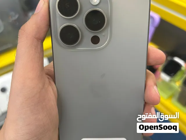 ايفون 15برو ذاكره256 بطاريه80 جهاز كلش نضيف