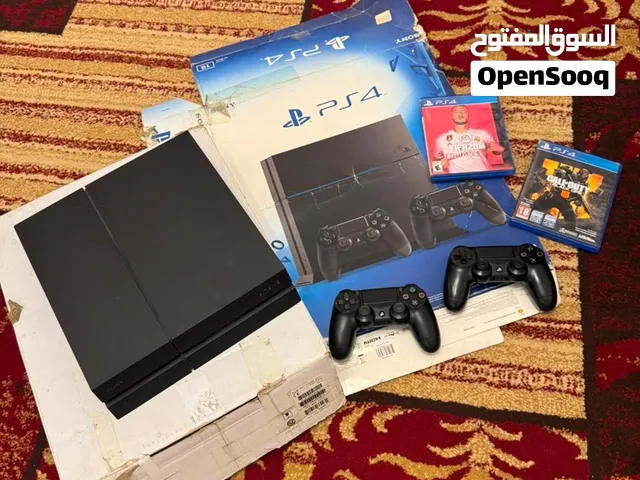 بلاي ستيشن 4 Fat موديل 2022 ماركة sony الحجم موتوسط
