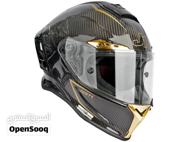 JUST1 Premium Full Face Helmet J-GPR Golden Road Gloss Edition