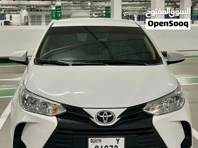 560/-AED EMI Toyota yaris 2022 Gcc specs well maintained