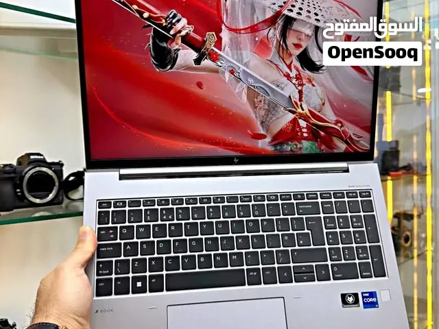 النسخه التاتش المميزه HP ZBook Power G9 Workstation كور i7 جيل 12 فئة H بكارت RTX A2000  فعلي 8 جيجا