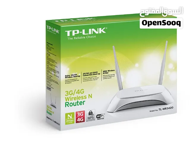 TP-Link TL-MR3420 3G/4G Wireless N Router – 300Mbps – Used