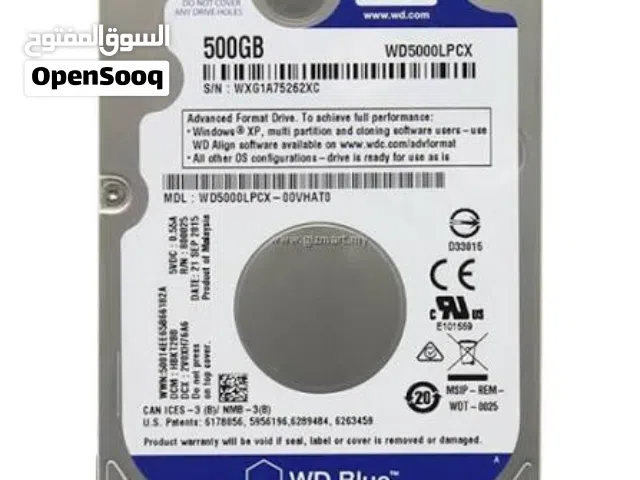 HDD WD 500G 2.5