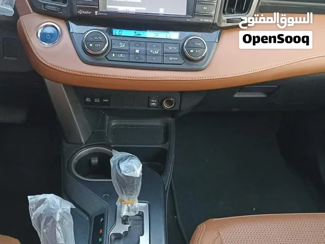 تويوتا راف فور 2018 اس يو في هايبرد مرخصة ومجمركة مع تقنيات حديثة وداخل بني