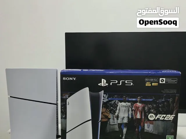 للبيع: PS5 Slim Digital 825GB + FC 26