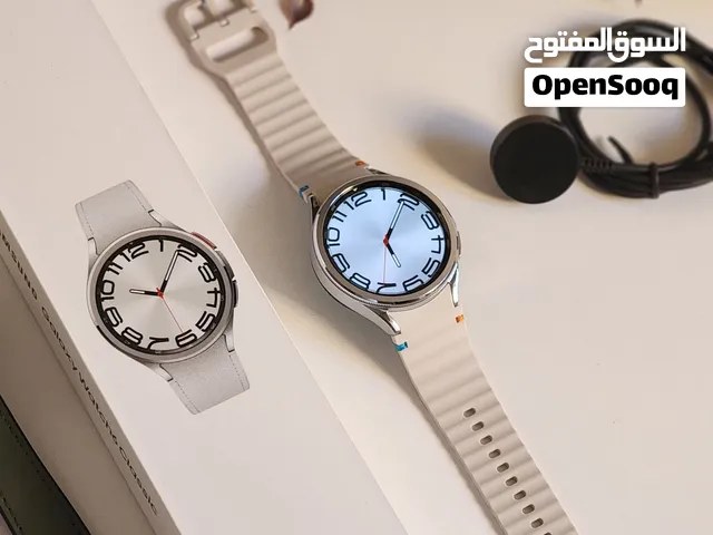 ساعة سامسونج 6 كلاسيك فضية  المقاس الكبير 47mm