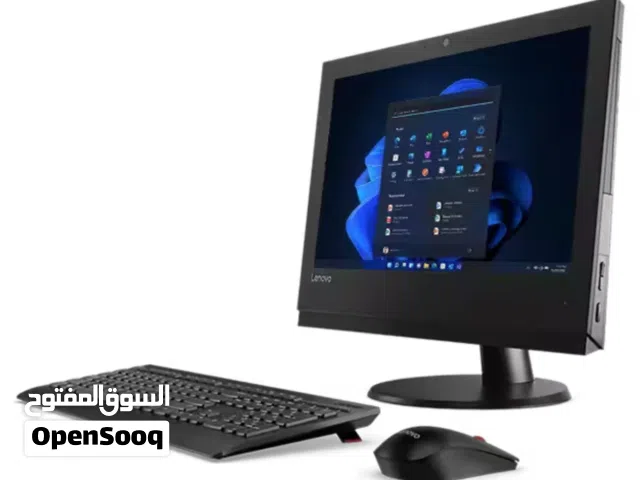 كمبيوتر لينوفو كامل AIO Lenovo 19.5” Computer Intel i3, 7th Gen with Home Theater Speaker 5.1 CH.
