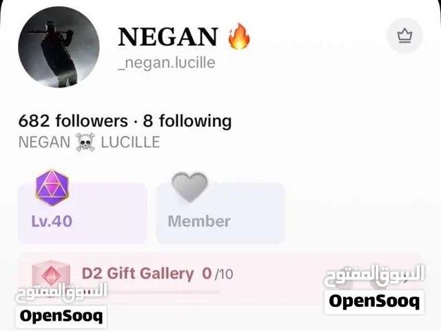 TIKTOK ACCOUNT FOR SALE 40 LEVEL