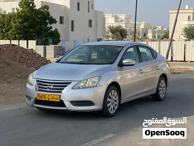 نيسان سنترا 2019 فضي، صالون سيدان، مرخصة، مواصفات خليجية، حالة ممتازة