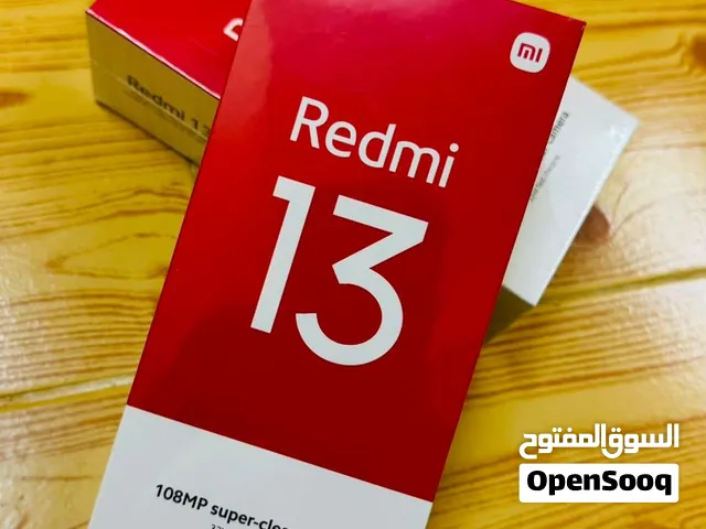 Xiaomi Redmi 13 Mobile Phone in Black with 128GB Storage TRA Approved