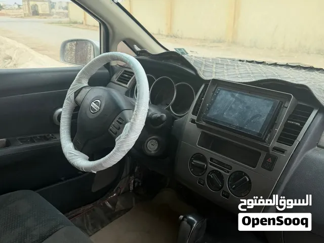 نيسان تيدا 2010 كوبيه ديزل بمواصفات خليجية مع حساسات أمامية وتأمين إلزامي
