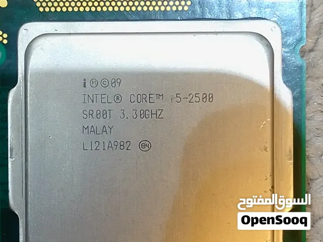 معالج i5 3570 /i5 2500 / معالج بنتيوم g645 كلهم بحالة الوكاله