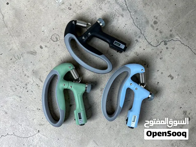 قبضة تمارين اليد والساعد الرقمية - اللون ازرق - أجهزة رياضية