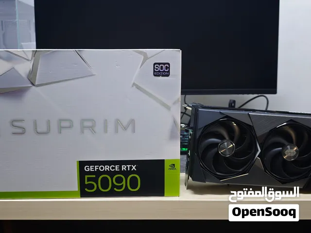 للبيع كرت شاشه msi suprim rtx 5090 for sale
