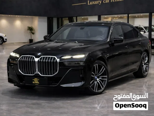 تأجير بي ام دبليو 735 2024