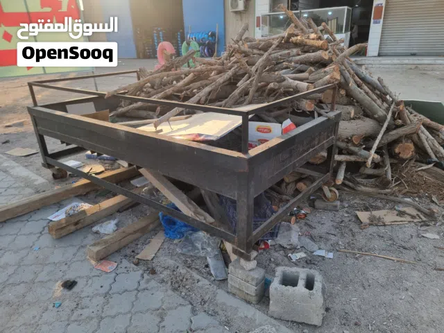 شواية سمك كبيرة حديد ثقيل جدا وشيلمان استخدام جدا قليل