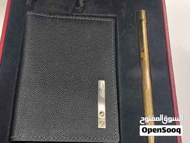 طقم كارتير محفظة + قلم