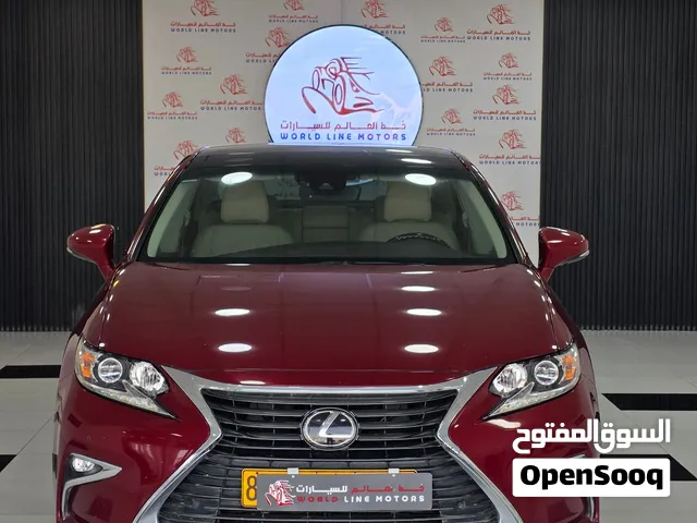 لكزس ES 350 موديل 2018 بمواصفات فاخرة ومظهر أنيق، مناسبة لمن يبحث عن الراحة والفخامة مع أداء قوي.