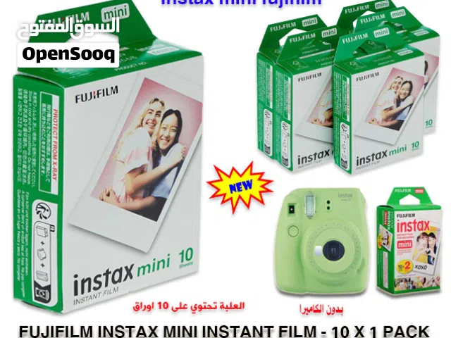 مجموعة افلام الصور الفورية فوجى فلم FujiFilm Instax Mini Instant Film