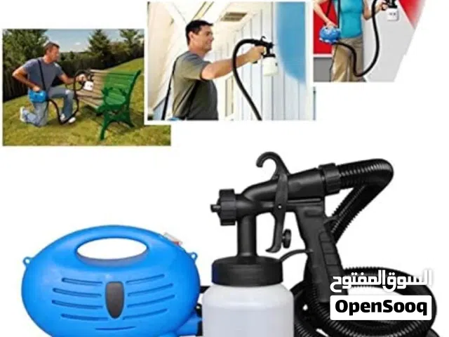 كمبريسر جهاز مضخه دهان paint zoom قوه 650 واط لرش جميع انواع الدهان مضخة رشاش