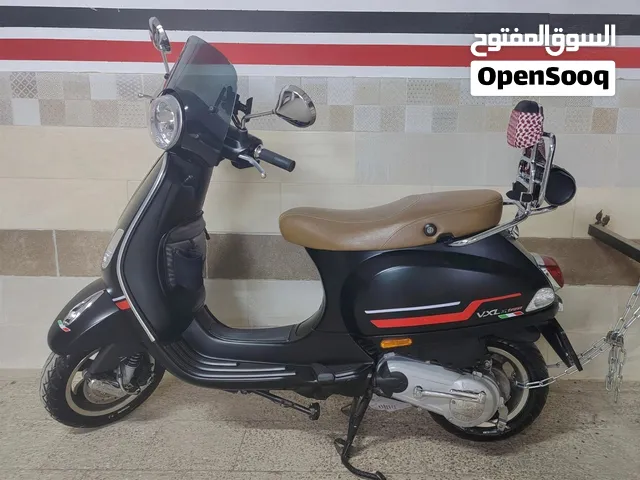 سكوتر فيسبا vxl 2023 أسود بحاله ممتازه