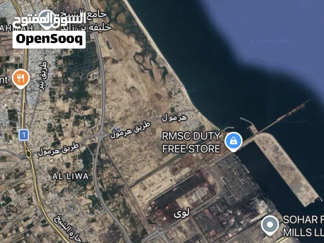 ارض زراعية بالقرب من ميناء صحار