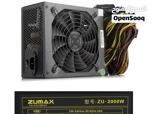 ZUMAX Power Supply PSU ZU-2000W باور سبلاي زوماكس 2000 واط