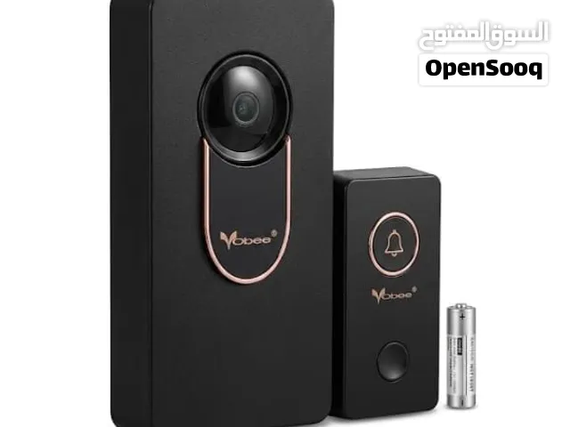 جرس باب لاسلكي – بدون أسلاك وبدون تمديدات! حل عملي وأنيق للمنزل، المكتب، المحل أو المستودع...
