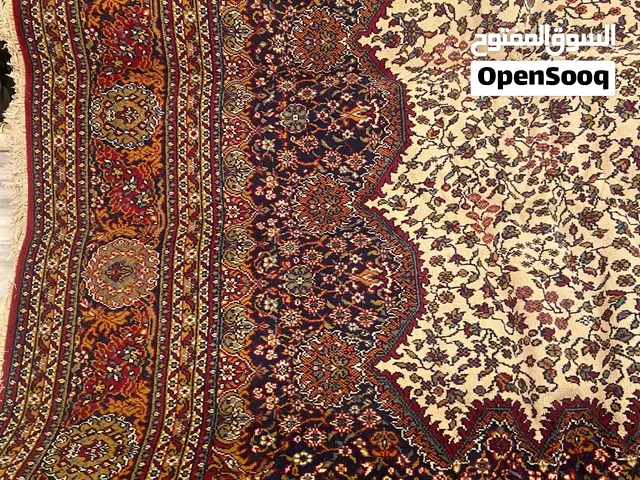 سجادة مشهد (( إيرانية )) يدوي أصلي حجم ملكي فاخر (4×5 متر) السعر قابل للتفاوض للجادين
