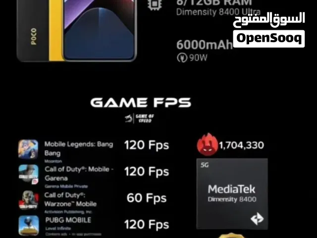 Xiaomi Pocophone X7 Pro 512 GB in Hebron