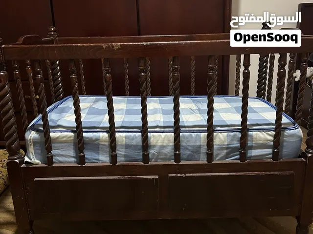 تخت بيبي خشب زان