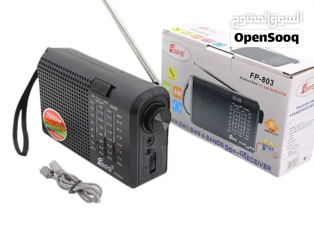 راديو محمول بتصميم عصري بطابع كلاسيكي من الشركة المميزة FP-803 بسعر التخفيض متوفر توصيل لجميع المدن