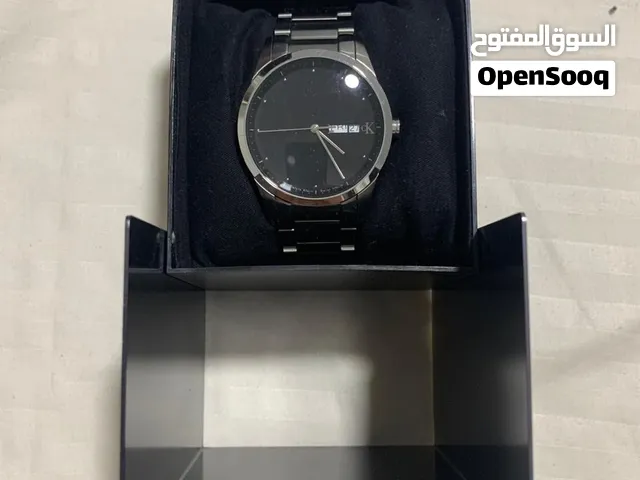 ساعه رجالي كلفن كلاين اصلية استعمال مرة واحدة