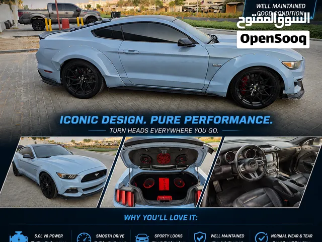 2015 FORD MUSTANG GT — PURE AMERICAN MUSCLE.